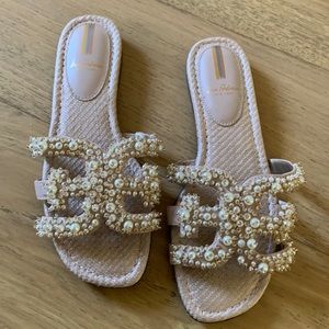 Sam Edelman New York blush embellished sandal